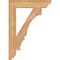 Ekena Millwork Balboa Slat Smooth Bracket, Western Red Cedar, 3 1/2"W x 20"D x 28"H BKT04X20X28BOA06SWR - alternate 4
